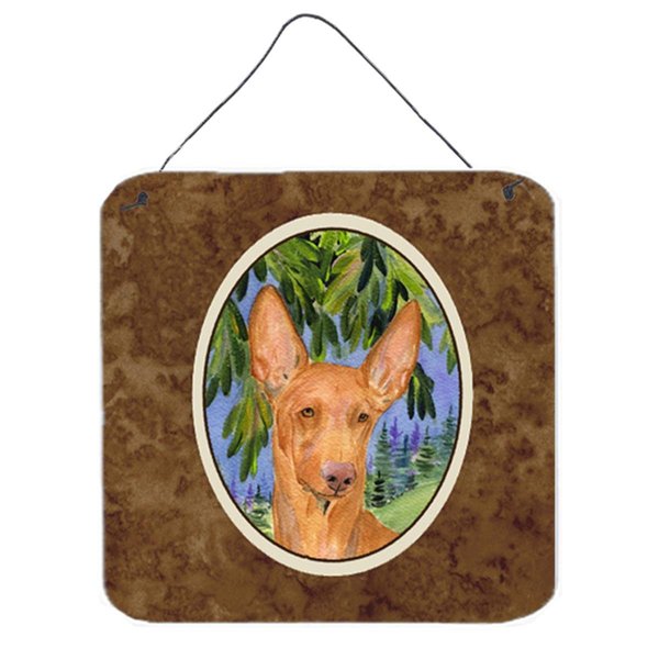 Micasa 6 In. Pharoh Hound Aluminium Metal Wall Or Door Hanging Prints MI891330